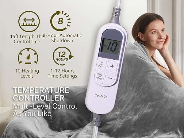 Cozorbt Electric Blanket
