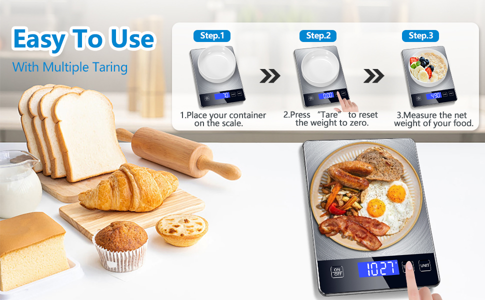 Food Scale Precision Kitchen Scale