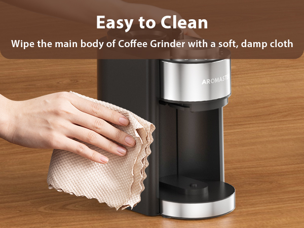 coffee grinders easy to clean