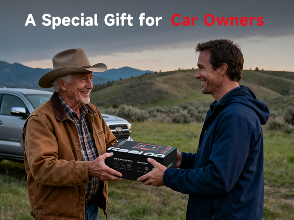 Special gift car battery charger jump starter