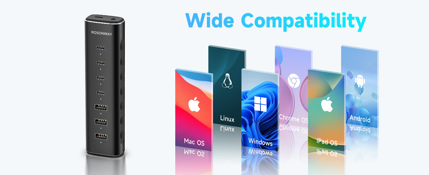 powered usb hub for macbook