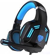 Headsets for Xbox One, PS4, PC, Nintendo Switch, Mac, Gaming Headset with Stereo Surround Sound, ...
