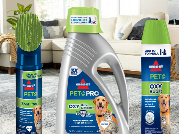 Get your best clean with BISSELL Formulas