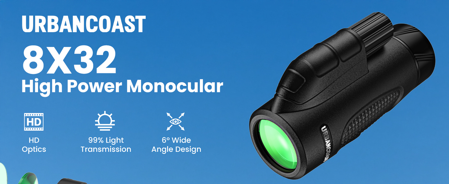8X32 High Power Monocular
