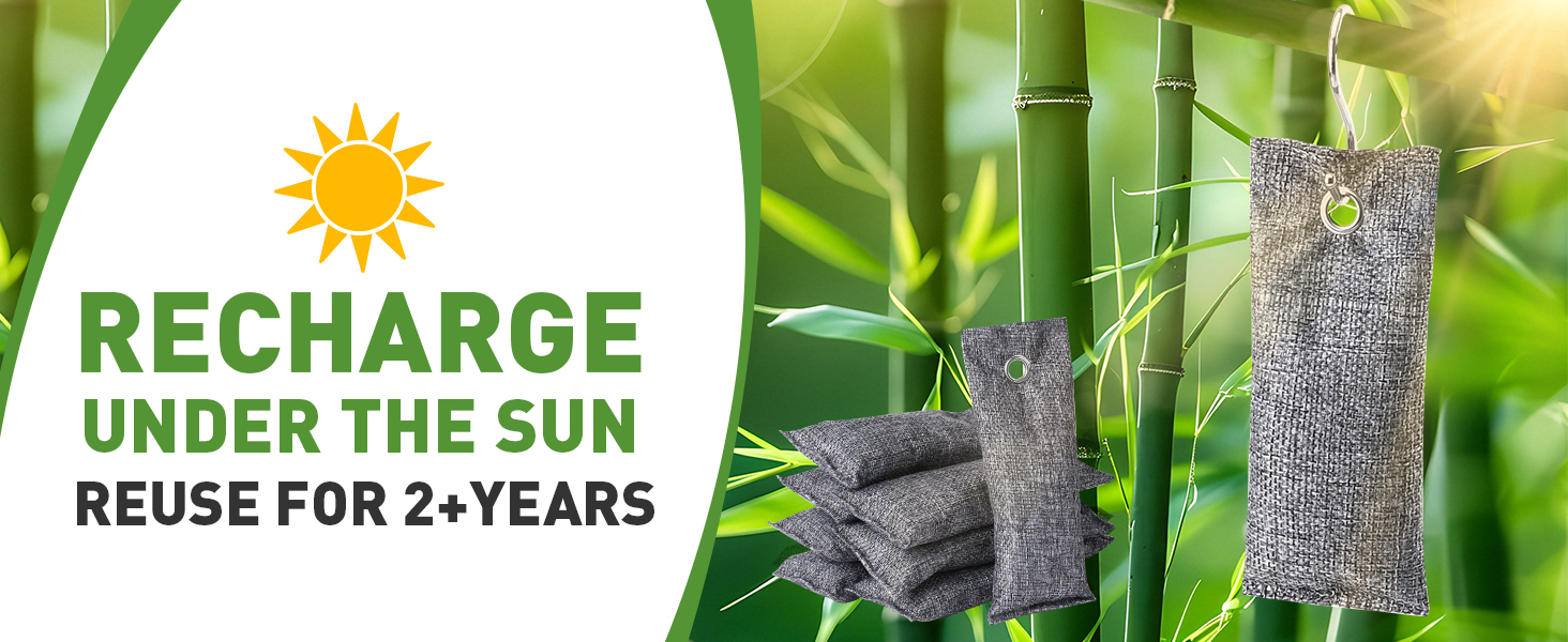 Bamboo charcoal bag