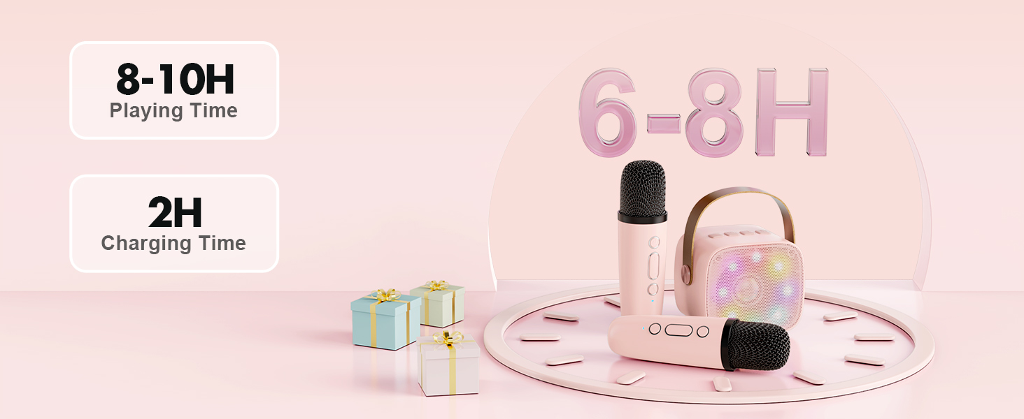 Mini Karaoke Machine Long Battery Lifetime