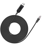Hodeoo USB to RJ11 Radar Detector Power Cable,DC5V-12V Power Cable Replacement for Escort, Uniden...