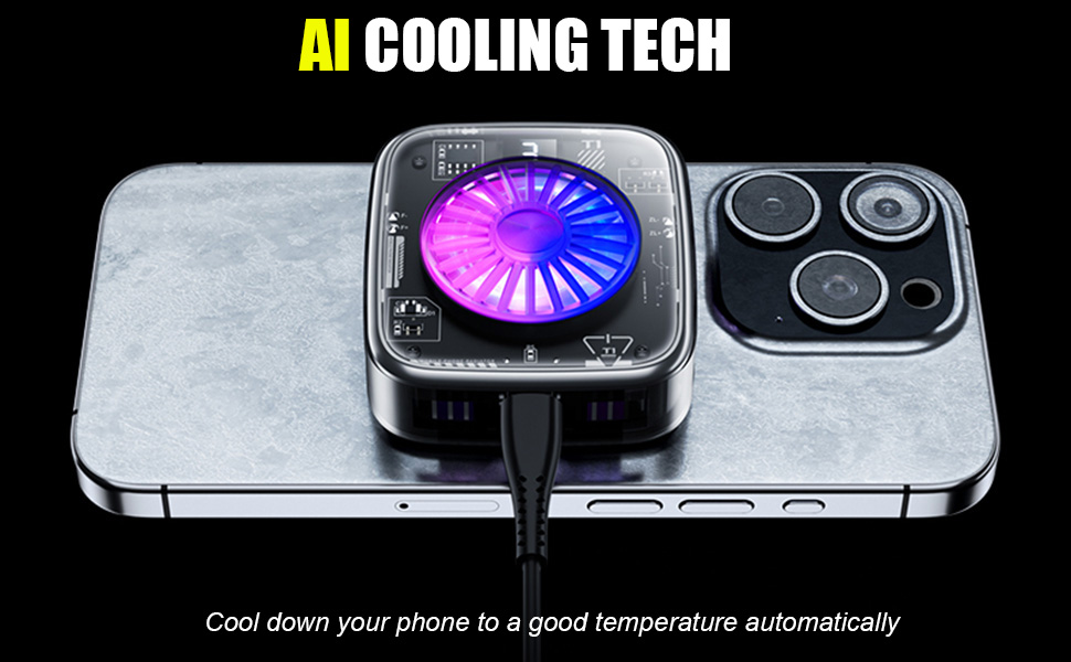 AI phone cooler