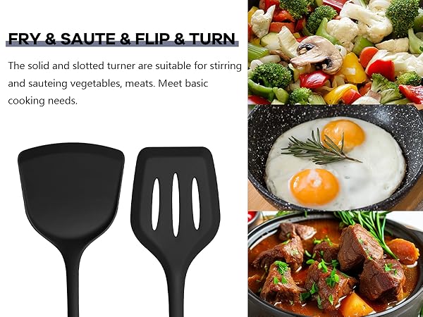 silicone turners