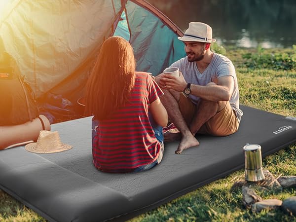 double foam sleeping pad