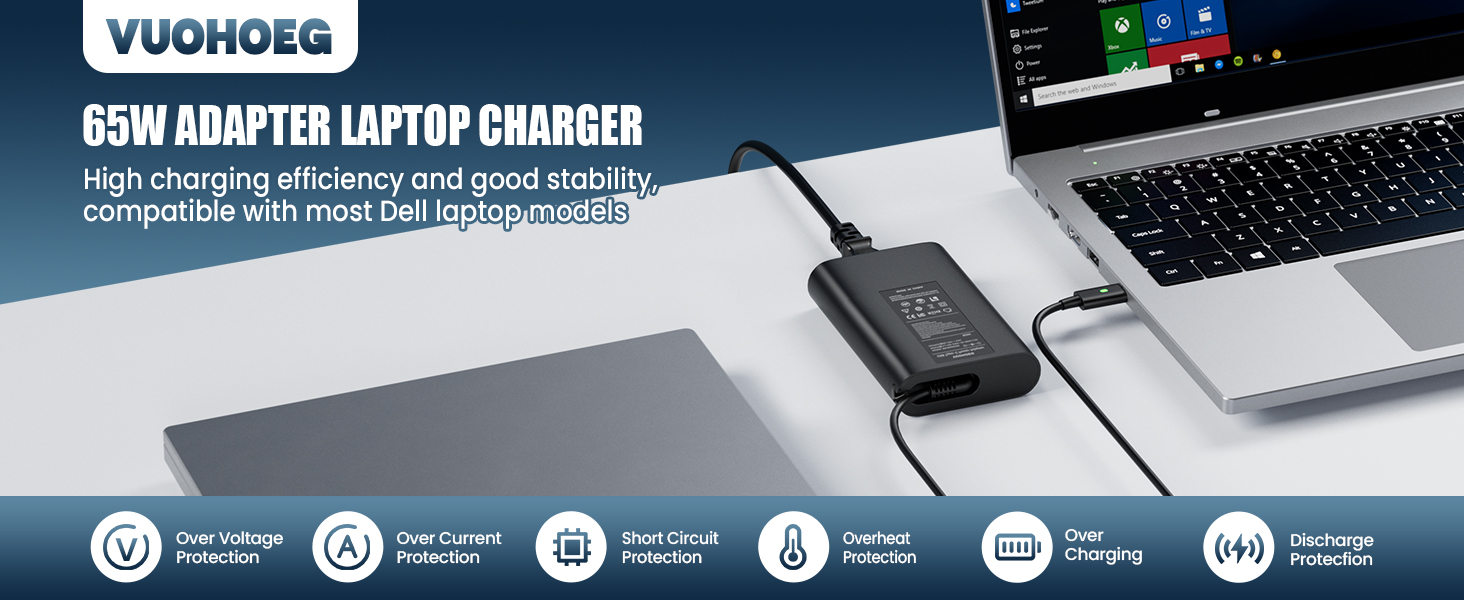 65W USB C Laptop Charger