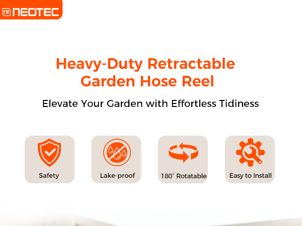 retractable hose reel