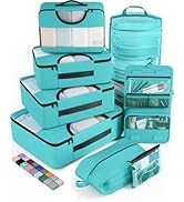 Veken 8 Set Packing Cubes for Kids &amp; Toddler, Airplane Travel Essentials, Beach Vacation &amp; Road T...