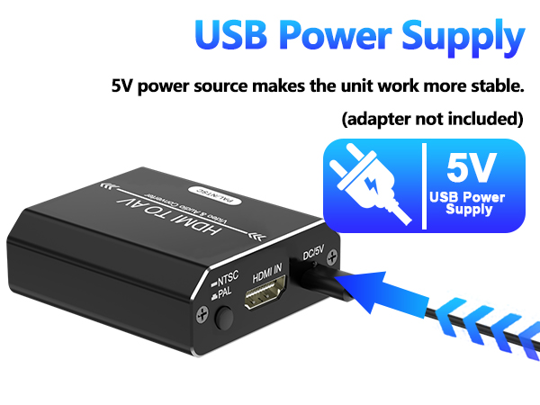 RCA to HDMI Converter