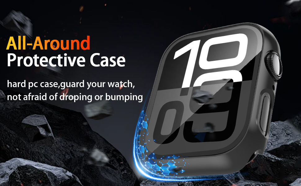 for apple watch 10 screen protector case