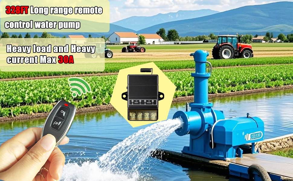 wireless switch for water pump