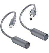 Starlink Mini DC Power Cable Adapter 2 Pack 7.87in USB C Male to DC Female for Starlink Mini DC E...