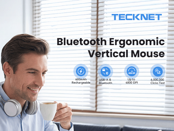 bluetooth ergonomic mouse