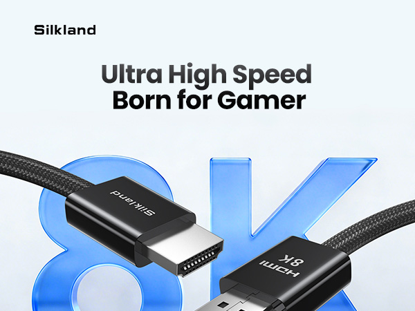 Ultra High Speed HDMI Cable, Born for Gamer