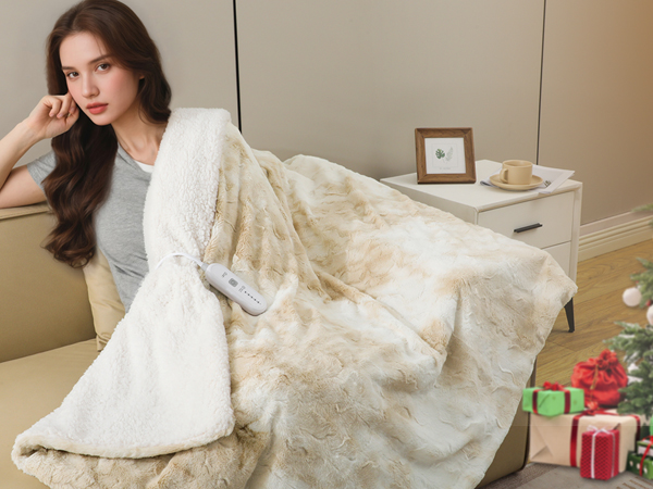electric blanket throw 
