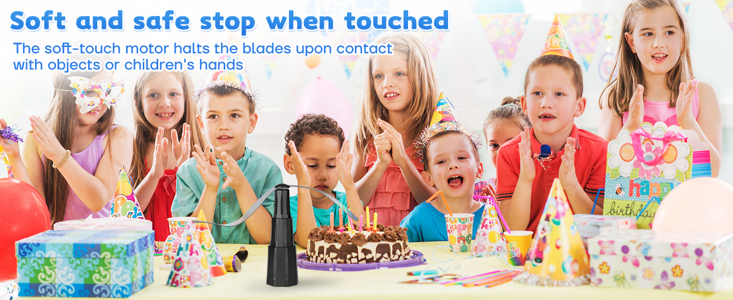 Soft and safe stop when touched