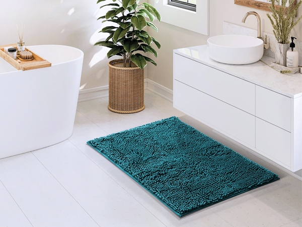 HH Chenille Bathroom Rug