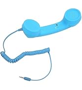 Retro Radiation Proof Wired Telephone Handset Receiver for Cell Phone Computer 3.5mm Plug, Adjust...