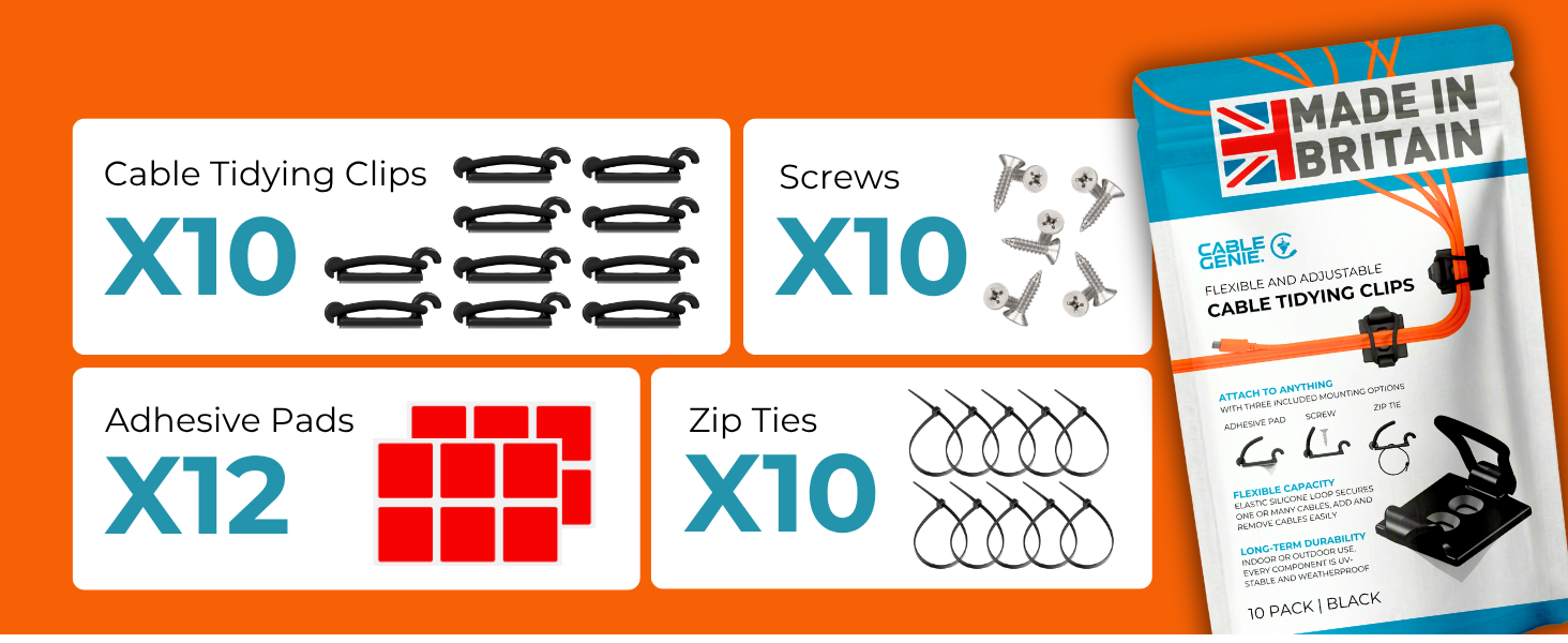 All items included in the pack.