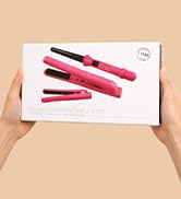 Herstyler Ceramic Flat Iron and Curling Wand Set