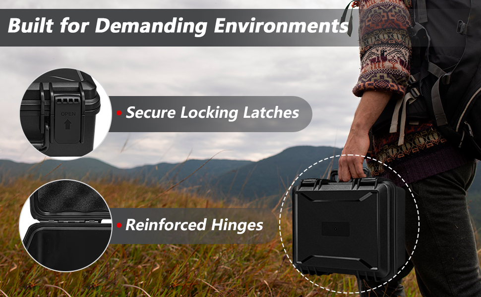 11 Inch hard Foam Case