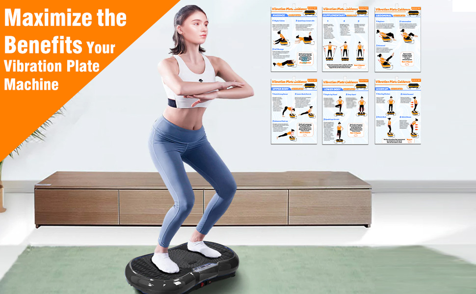 maximize the benefits your vibrating plate exercise machine