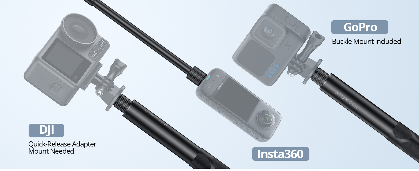 insta360 selfie stick invisible