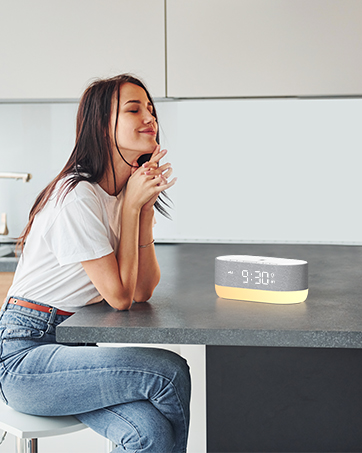 Night Light Alarm Clock