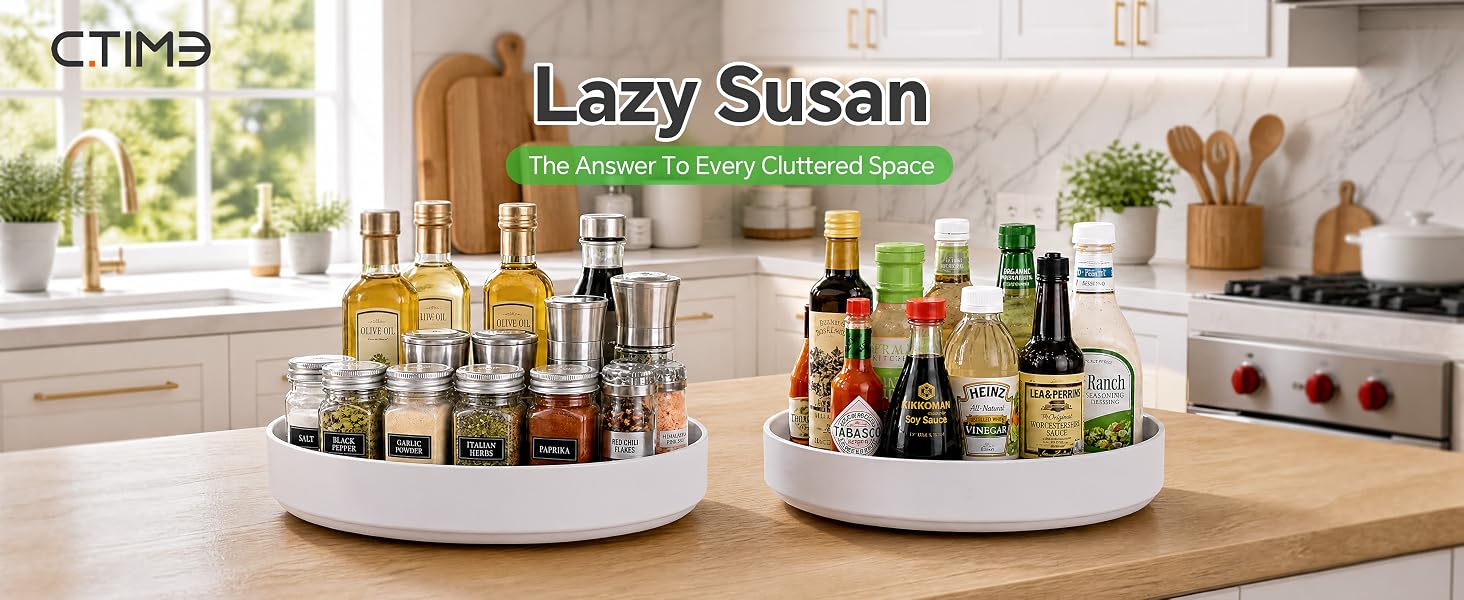 Lazy Susan The Answer To Every Cluttered Space