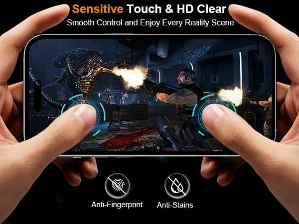 Sensitive Touch &amp; HD Clear