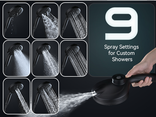 handheld shower head