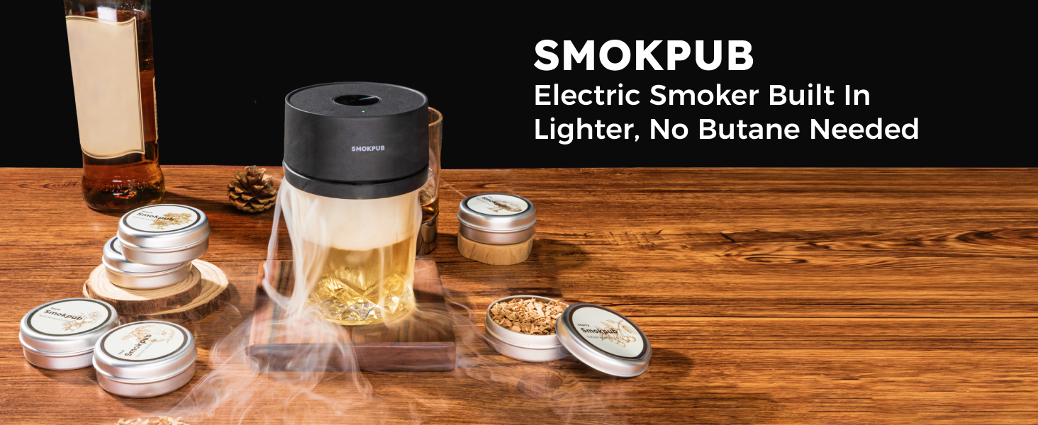 smokpub drink smoker kit mens birthday gift ideas