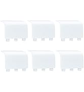 Mcbazel Battery Cover for Xbox Series X/S, Universal Replacement Battery Back Shell Door Lid Repa...