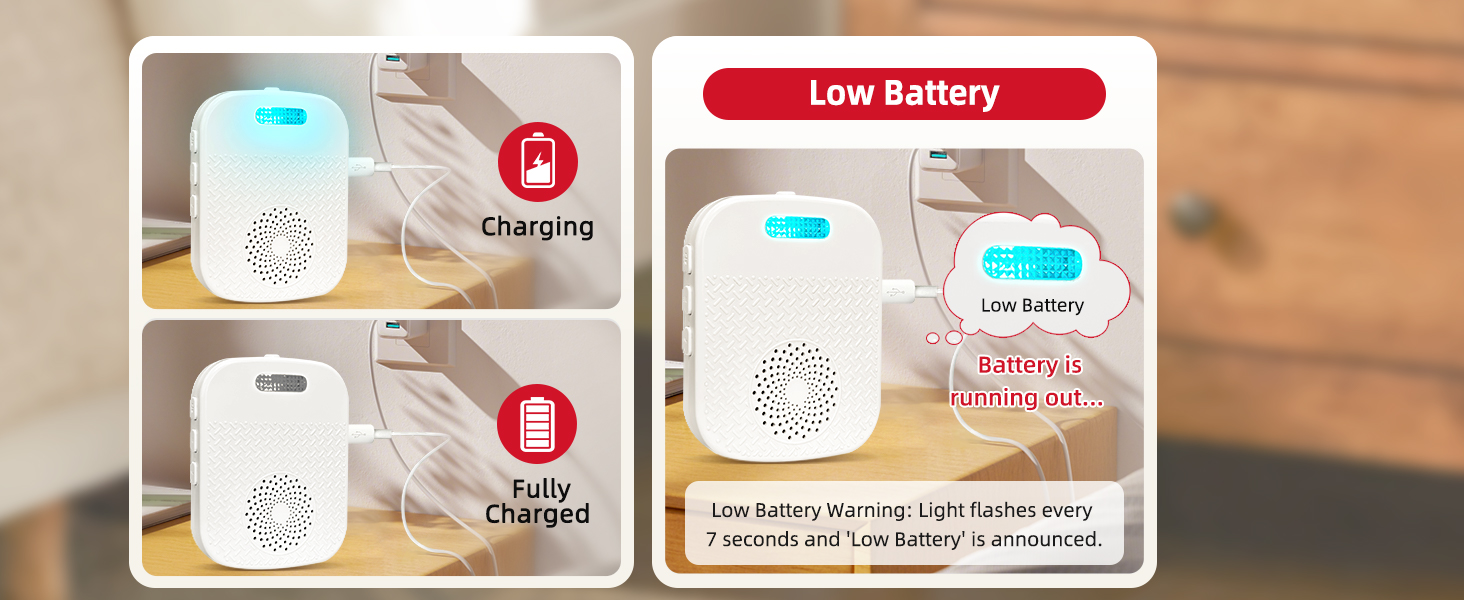 Charging and Fully Charged