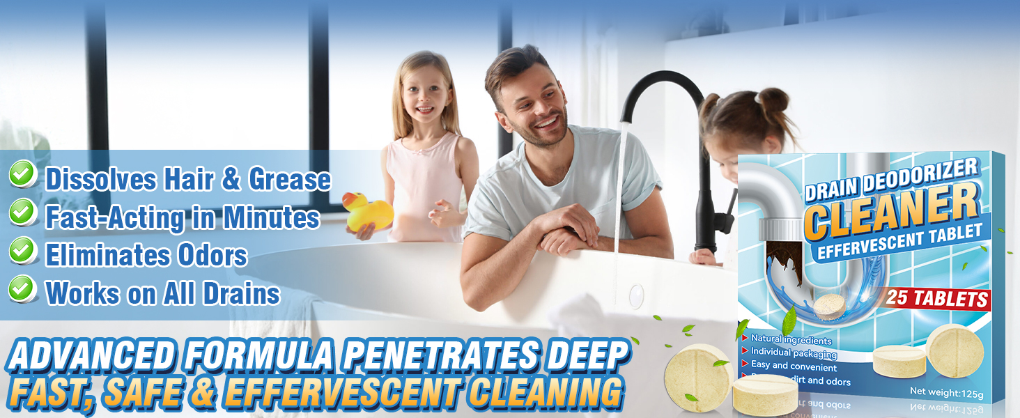 Smelly Drain Cleaner Tablets