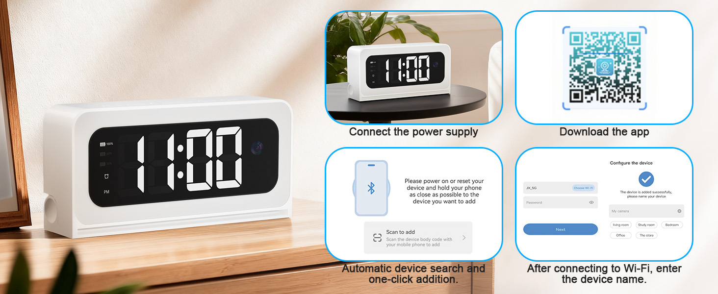 clock camera