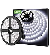 LE 12V LED Strip Light, Flexible, SMD 2835, 16.4ft Tape Light for Home, Kitchen, Party, Christmas...
