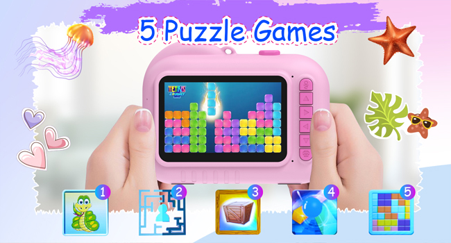 kids camera instant print color photos