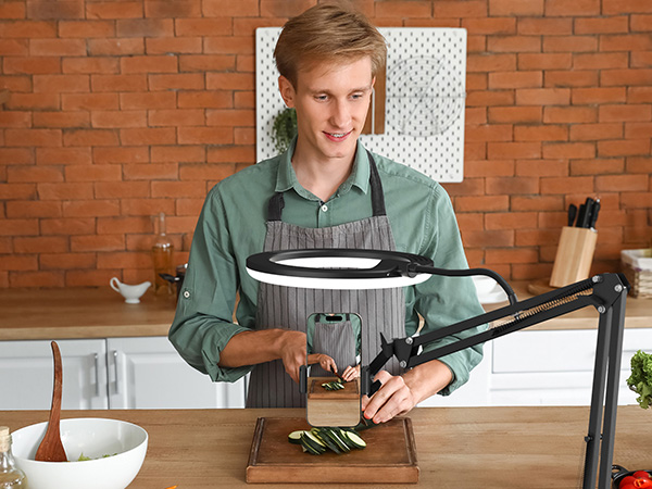 TONOR.Desk.Ring.Light.with.Camera.Mount.Kit