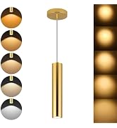 Ajbvp Zoomable LED Pendant Lights Modern Ceiling Hanging Spotlight Pendant Lighting,5CCT/2700K-50...