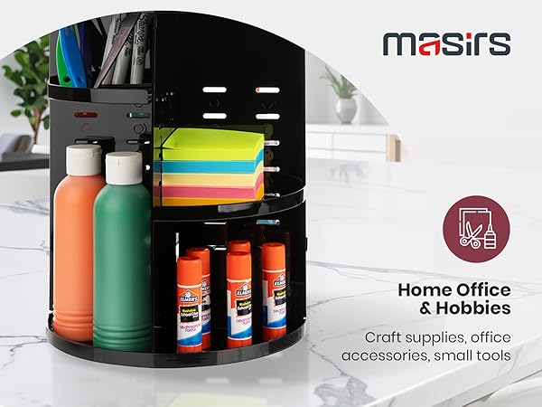 Rotating Makeup Organizer home office supplies
