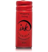 Ink Permanent White Brow Mapping String [100 Ft Bottles - 30 m] Pre-Inked Mapping String for Perm...