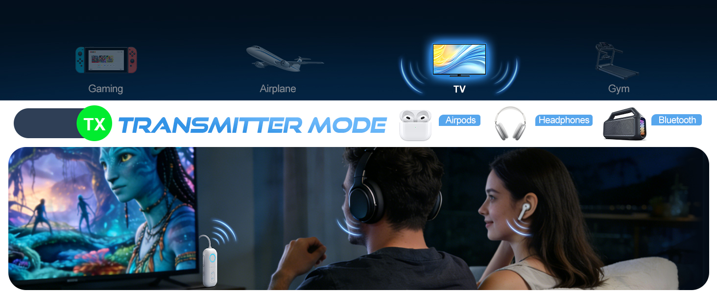 Bluetooth Transmitter for TV