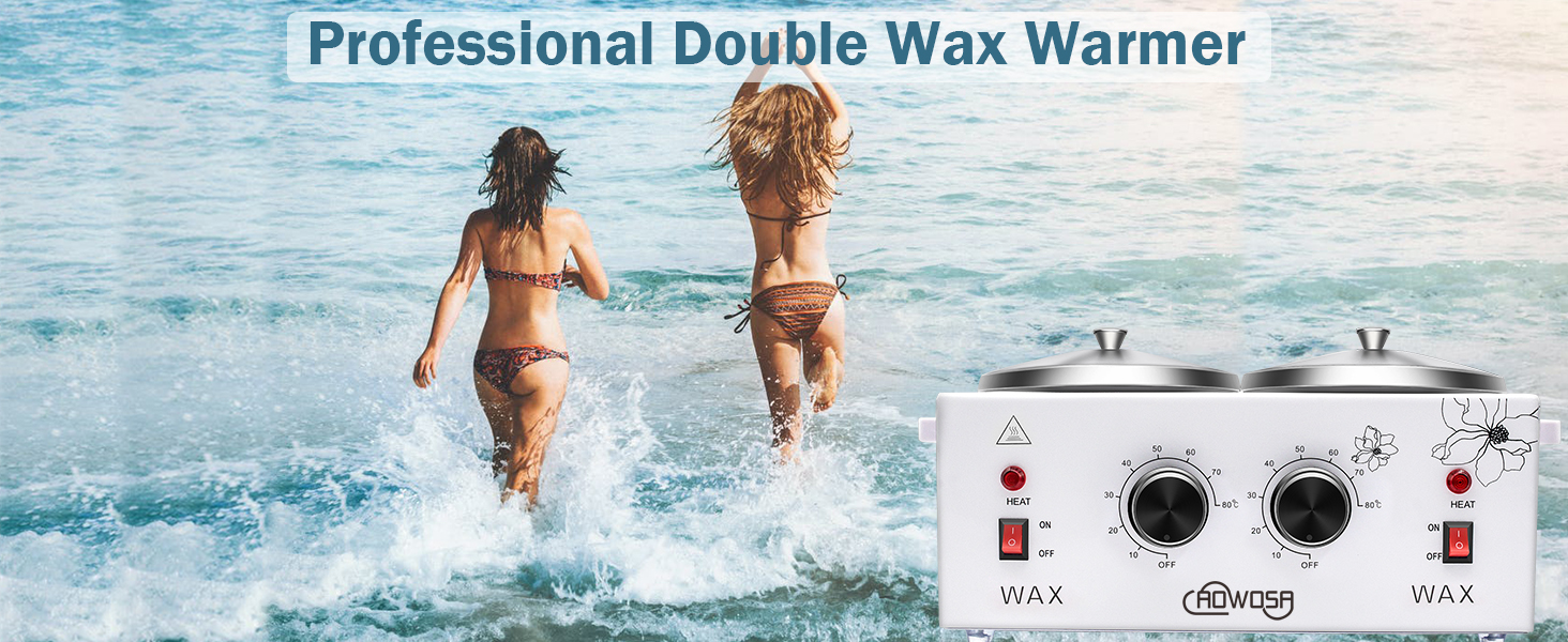 double wax warmer