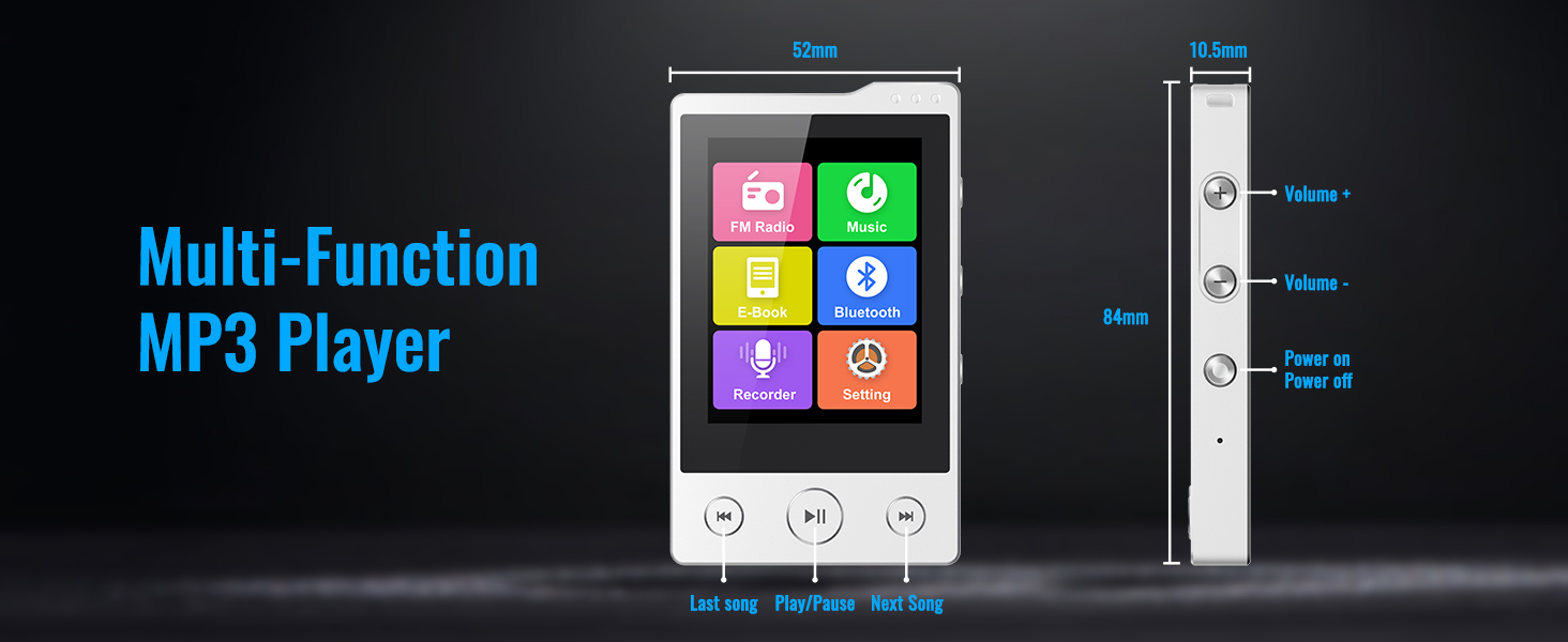 MP3 Player with FM radio